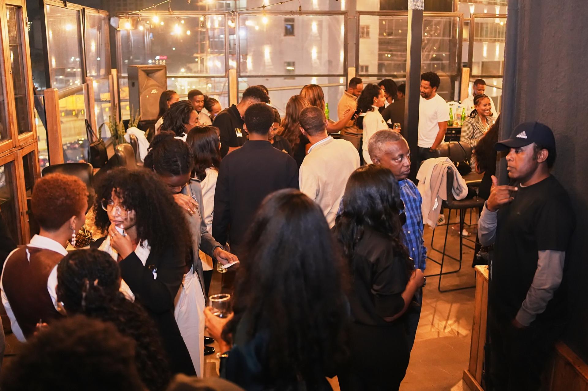 Volume Rooftop Lounge — 70+ in the room